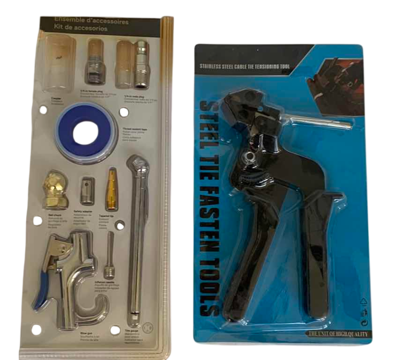 Photo 1 of AIR COMPRESSOR ACCESSORIES & TENSIONING TOOL