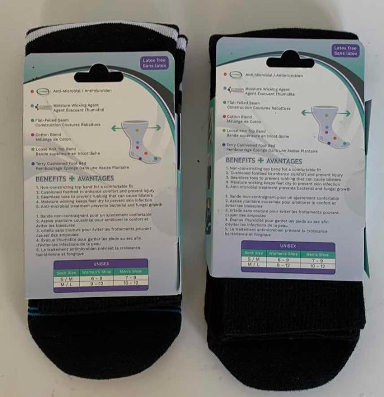 Photo 1 of DR SEGAL’S DIABETIC SOCKS SIZE M/L