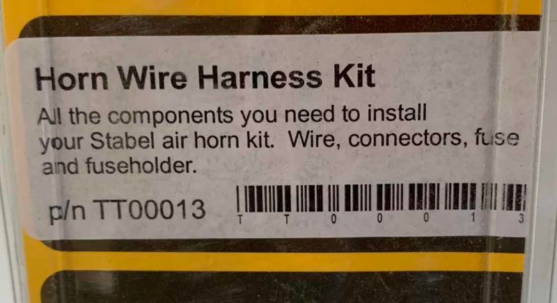 Photo 1 of DENALI SOUND BOMB COMPACT DUAL TONE AIR HORN & TWISTED THROTTLE MOTORCYCLE HORN WIRING HARNESS KIT