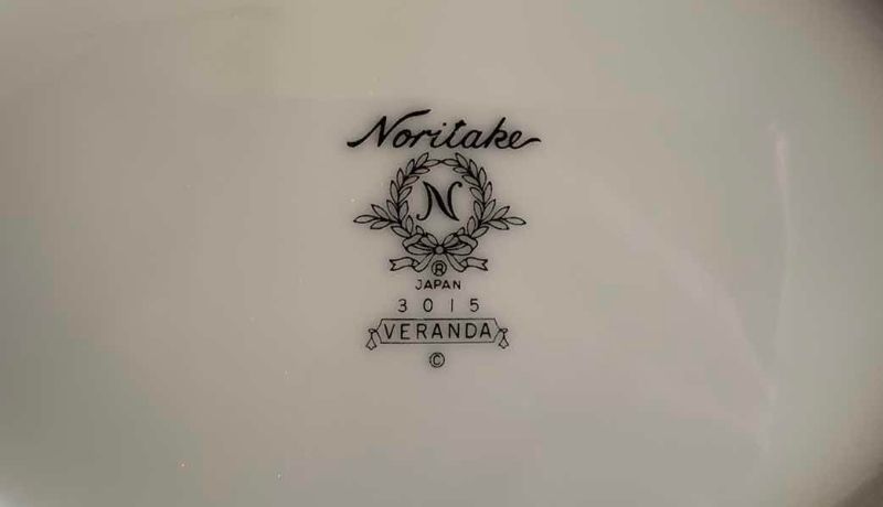 Photo 1 of 42 PIECE NORITAKE CHINA VERANDA PATTERN MADE IN JAPAN