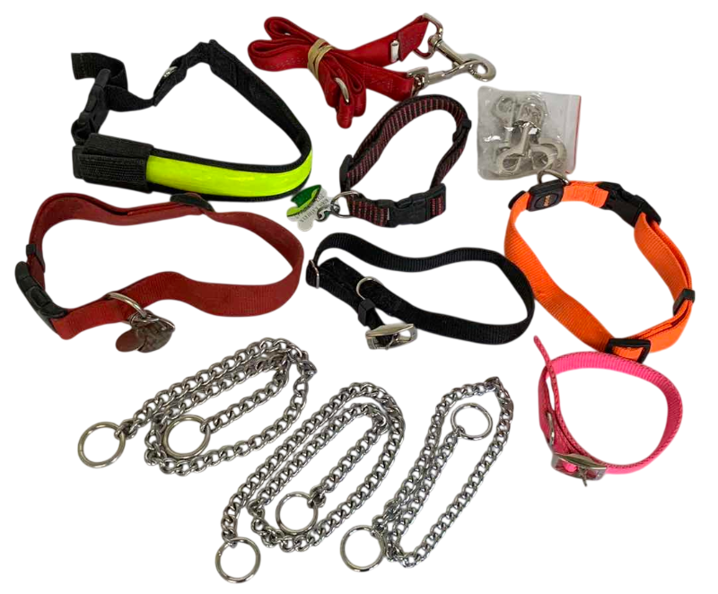 Photo 1 of DOG COLLARS, A LEASH & SWIVEL BOLT SNAPS