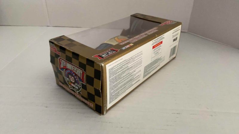 Photo 1 of NASCAR 50TH ANNIVERSARY CARTOON NETWORK NUMBER 9 RACING CHAMPIONS 1/24 SCALE DIECAST STOCK CAR BANK 1/2500