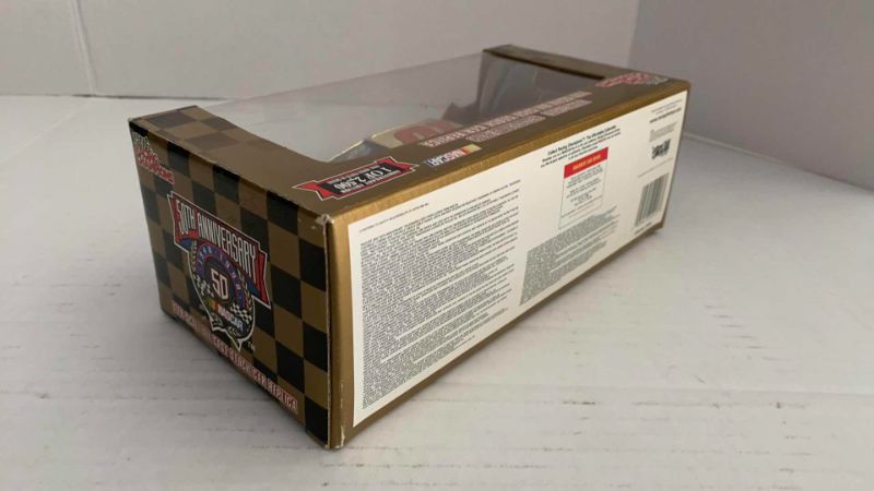 Photo 1 of NASCAR 50TH ANNIVERSARY PHIL PARSON NUMBER 10 RACING CHAMPIONS 1/24 SCALE DIECAST STOCK CAR BANK 1/2500
