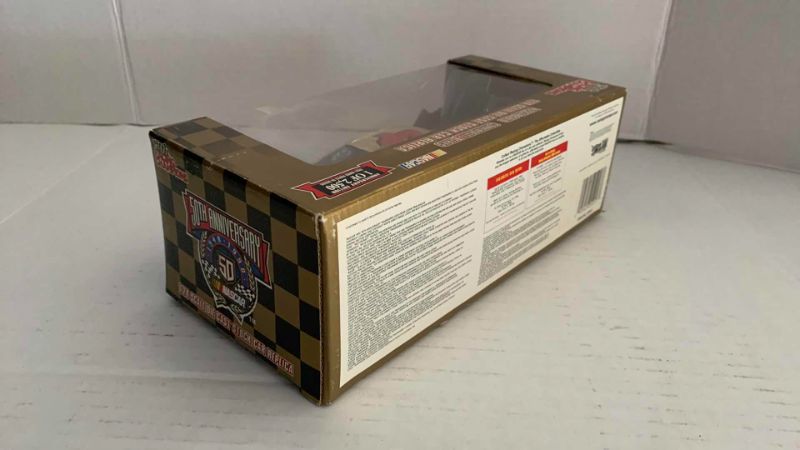 Photo 1 of NASCAR 50TH ANNIVERSARY KODAK NUMBER 4 RACING CHAMPIONS 1/24 SCALE DIECAST STOCK CAR BANK 1/2500