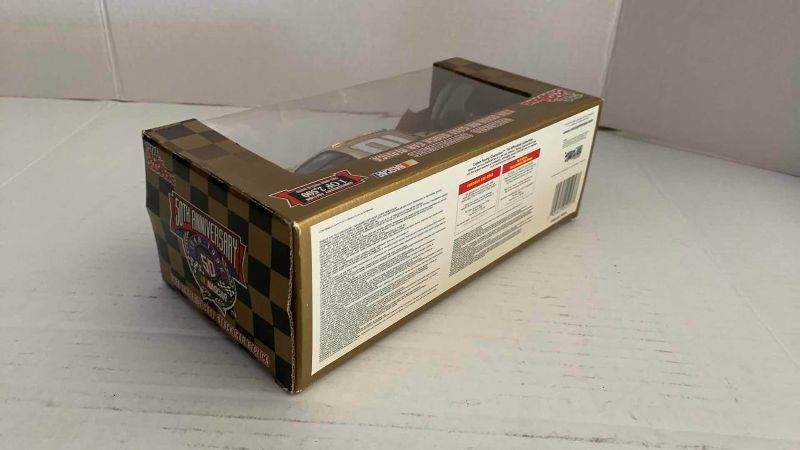 Photo 1 of NASCAR 50TH ANNIVERSARY RICKY RUDD NUMBER 10 RACING CHAMPIONS 1/24 SCALE DIECAST STOCK CAR BANK 1/2500