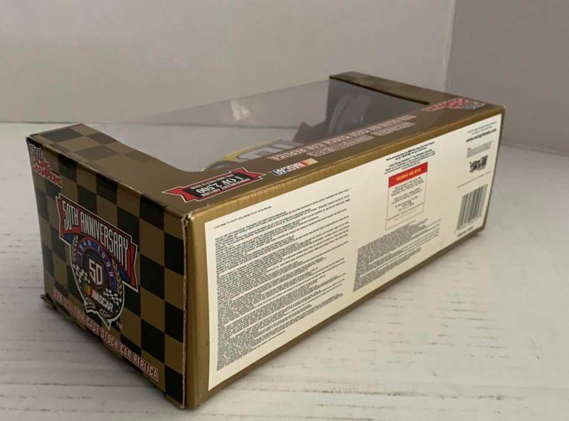 Photo 1 of NASCAR 50TH ANNIVERSARY RICKY RUDD NUMBER 10 RACING CHAMPIONS 1/24 SCALE DIECAST STOCK CAR BANK 1/2500