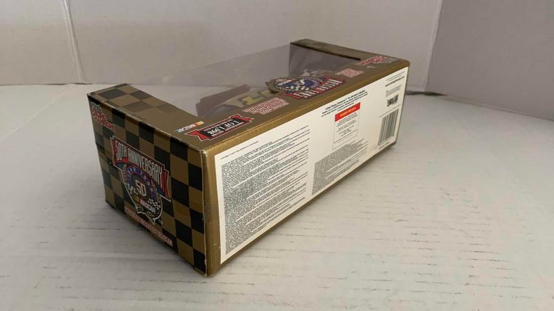 Photo 1 of NASCAR FANS 50TH ANNIVERSARY BILL ELLIOTT NUMBER 94 RACING CHAMPIONS 1/24 SCALE DIECAST STOCK CAR 1/1998