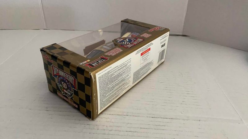 Photo 1 of NASCAR FANS 50TH ANNIVERSARY MICHAEL WALTRIP NUMBER 21 RACING CHAMPIONS 1/24 SCALE DIECAST STOCK CAR 1/1998