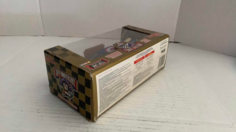Photo 1 of NASCAR FANS 50TH ANNIVERSARY MARK MARTIN NUMBER 6 RACING CHAMPIONS 1/24 SCALE DIECAST STOCK CAR 1/1998