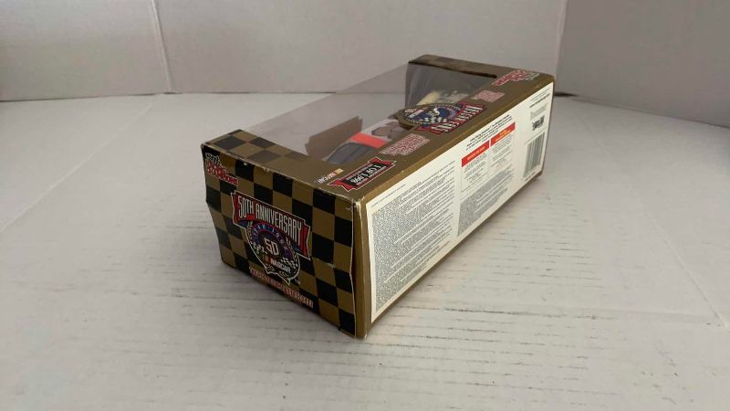 Photo 1 of NASCAR FANS 50TH ANNIVERSARY JERRY NADEAU NUMBER 13 RACING CHAMPIONS 1/24 SCALE DIECAST STOCK CAR 1/1998
