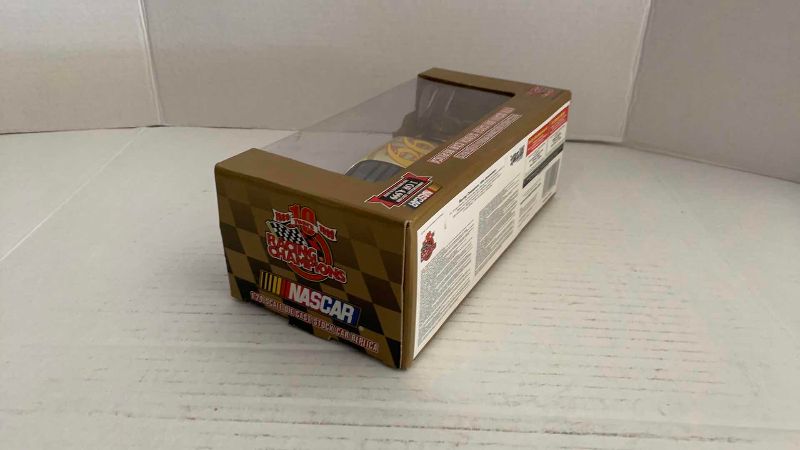 Photo 1 of NASCAR 10TH ANNIVERSARY RACING CHAMPIONS JEFF BURTON NUMBER 99 1/24 SCALE DIECAST STOCK CAR 1/1999
