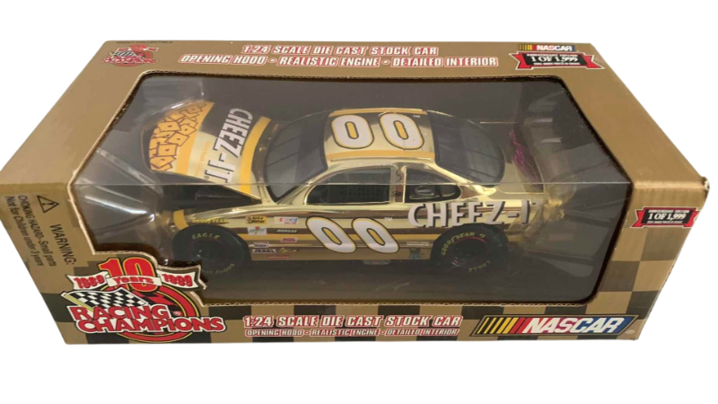 Photo 1 of NASCAR 10TH ANNIVERSARY RACING CHAMPIONS LARRY PEARSON NUMBER 00 1/24 SCALE DIECAST STOCK CAR 1/1999