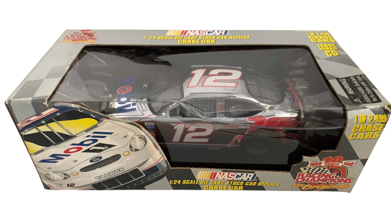 Photo 1 of NASCAR RACING CHAMPIONS ORIGINALS 10TH ANNIVERSARY NUMBER 12 1/24 SCALE DIECAST DOLAR REPLICA CHASE CAR 1/2499 ISSUE NUMBER C5