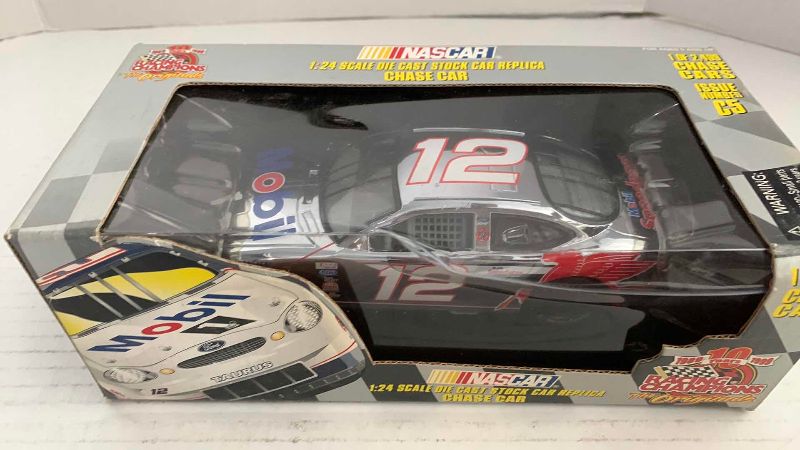 Photo 1 of NASCAR RACING CHAMPIONS ORIGINALS 10TH ANNIVERSARY NUMBER 12 1/24 SCALE DIECAST DOLAR REPLICA CHASE CAR 1/2499 ISSUE NUMBER C5