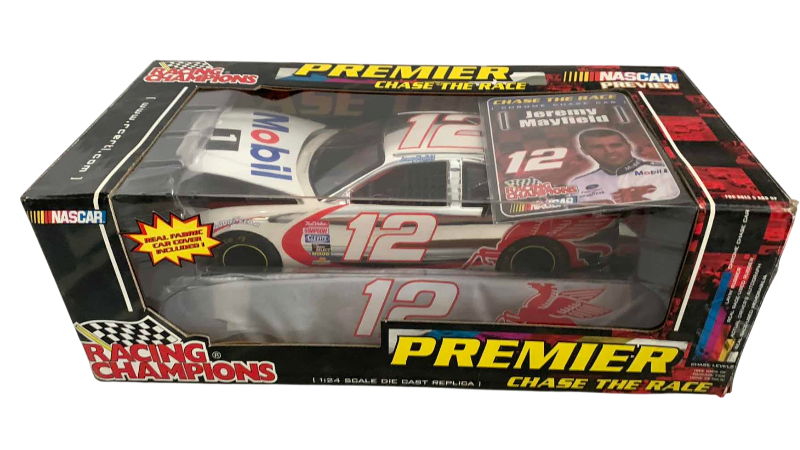Photo 1 of NASCAR PREVIEW RACING CHAMPIONS PREMIER CHASE THE RACE JEREMY MAYFIELD NUMBER 12 1/24 SCALE DIECAST REPLICA
