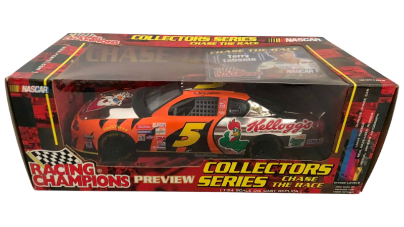 Photo 1 of NASCAR RACING CHAMPIONS COLLECTOR SERIES CHASE THE RACE, TERRY LABONTE NUMBER FIVE 1/24 SCALE DIECAST REPLICA