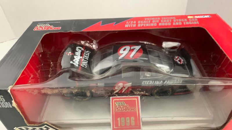 Photo 1 of NASCAR RACING CHAMPIONS 1996 PREMIER EDITION CHAD LITTLE NUMBER 97 1/24 SCALE DIECAST STOCK CAR