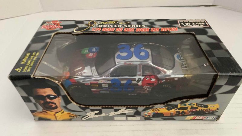 Photo 1 of NASCAR RACING CHAMPIONS 10TH ANNIVERSARY SIGNATURE DRIVER SERIES ERNIE IRVAN NUMBER 36 1/24 SCALE DIECAST STOCK CAR REPLICA 1/2499