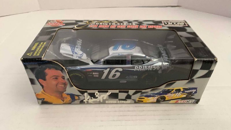 Photo 1 of NASCAR RACING CHAMPIONS 10TH ANNIVERSARY SIGNATURE DRIVER SERIES KEVIN LEPAGE NUMBER 16 24 SCALE DIECAST STOCK CAR REPLICA 1/2499