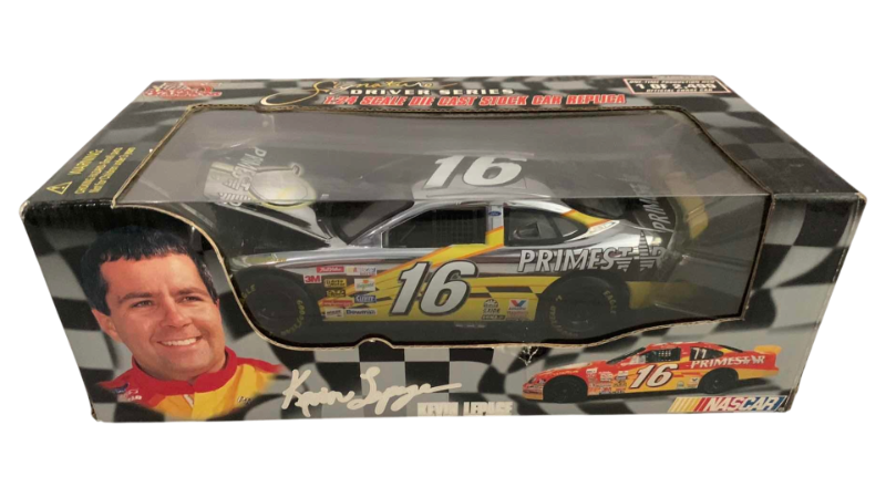 Photo 1 of NASCAR RACING CHAMPIONS 10TH ANNIVERSARY SIGNATURE DRIVER SERIES KEVIN LEPAGE NUMBER 16 24 SCALE DIECAST STOCK CAR REPLICA 1/2499