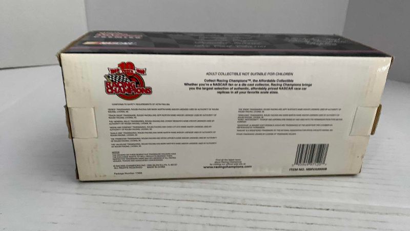 Photo 1 of NASCAR RACING CHAMPIONS PREMIER COLLECTION AUTHENTIC STOCK CAR BANK NUMBER SIX MARK MARTIN 1/24 SCALE