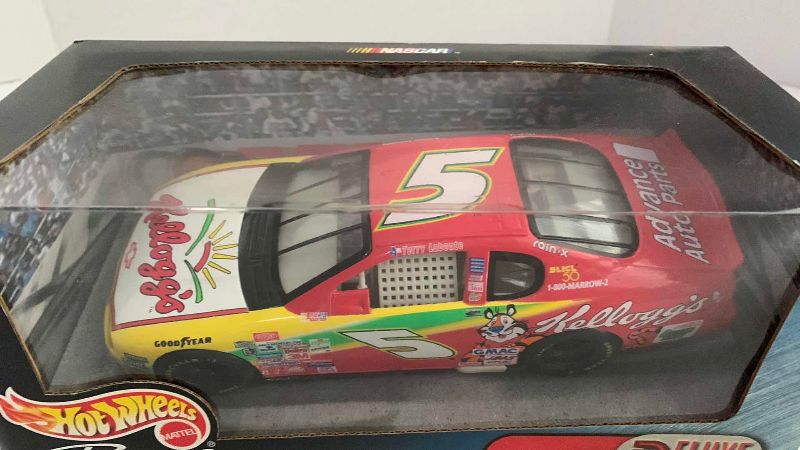Photo 1 of NASCAR TEAM HOT WHEELS PRO RACING TERRY LABONTE NUMBER 5 1/24 SCALE DIECAST CAR DELUXE EDITION