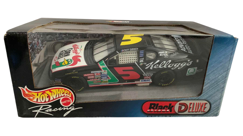 Photo 1 of NASCAR TEAM HOT WHEELS PRO RACING DELUXE, BLACK CHROME EDITION TERRY LABONTE NUMBER 5 1/24 SCALE DIECAST CAR