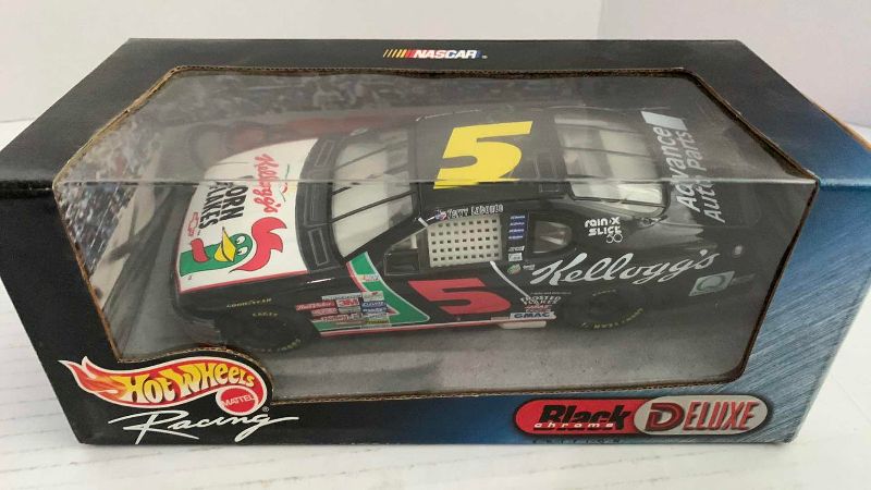 Photo 1 of NASCAR TEAM HOT WHEELS PRO RACING DELUXE, BLACK CHROME EDITION TERRY LABONTE NUMBER 5 1/24 SCALE DIECAST CAR