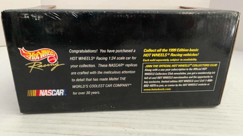 Photo 1 of NASCAR TEAM HOT WHEELS PRO RACING JEFF BURTON NUMBER 99 1/24 SCALE DIECAST CAR