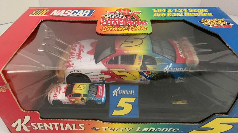 Photo 1 of NASCAR RACING CHAMPIONS 10TH ANNIVERSARY SPONSOR SERIES LIMITED EDITION TERRY LABONTE NUMBER FIVE 1/9999