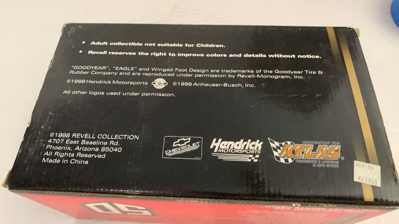 Photo 1 of NASCAR 50TH ANNIVERSARY REVEL COLLECTION BUDWEISER 5124 SCALE DIECAST REPLICA