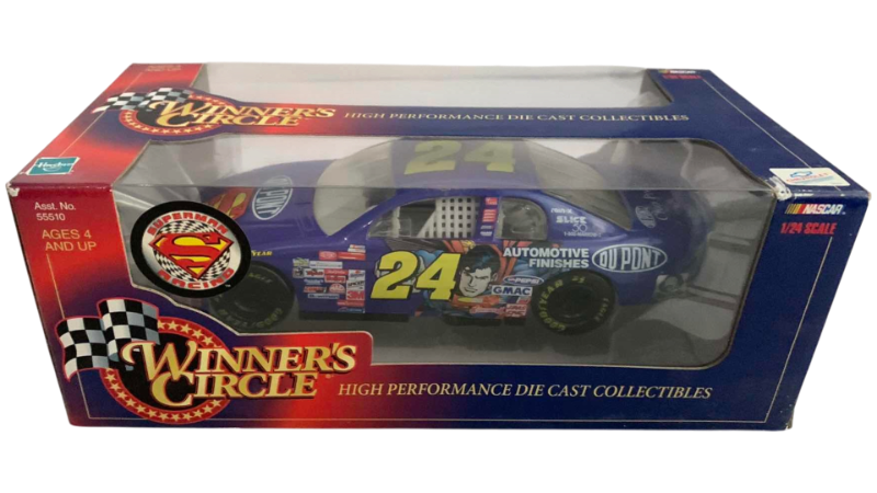 Photo 1 of NASCAR WINNER CIRCLE, SUPERMAN RACING JEFF GORDON NUMBER 24, 1/24 SCALE