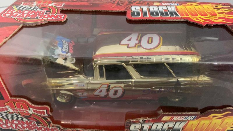 Photo 1 of NASCAR RACING CHAMPIONS 10TH ANNIVERSARY STOCK RODS 1957 CHEVY NOMAD ISSUE NUMBER 102 1/24TH SCALE