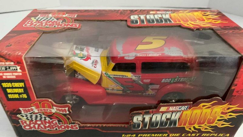 Photo 1 of NASCAR RACING CHAMPIONS 10TH ANNIVERSARY STOCK RODS 1939 CHEVY DELIVERY ISSUE NUMBER 76 1/24 SCALE