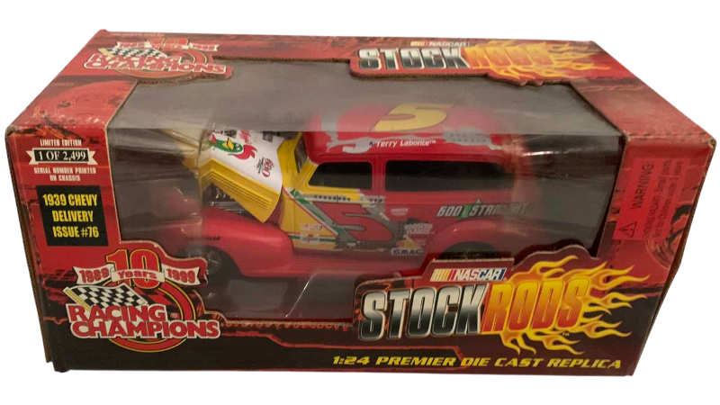 Photo 1 of NASCAR RACING CHAMPIONS 10TH ANNIVERSARY STOCK RODS 1939 CHEVY DELIVERY ISSUE NUMBER 76 1/24 SCALE