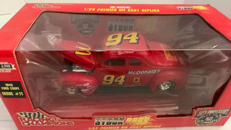 Photo 1 of NASCAR RACING CHAMPIONS STOCK RODS 1940 FORD COUPE ISSUE NUMBER 1T 1/24 SCALE