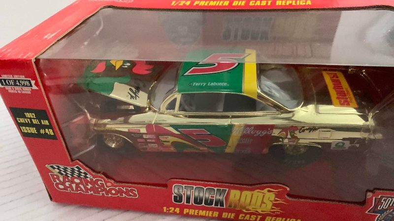 Photo 1 of NASCAR RACING CHAMPIONS STOCK RODS 1962 CHEVY BELAIR ISSUE NUMBER 48 1/24 SCALE