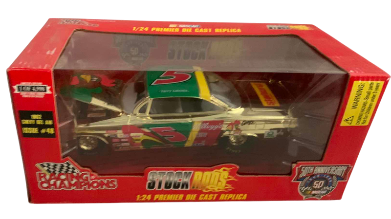 Photo 1 of NASCAR RACING CHAMPIONS STOCK RODS 1962 CHEVY BELAIR ISSUE NUMBER 48 1/24 SCALE