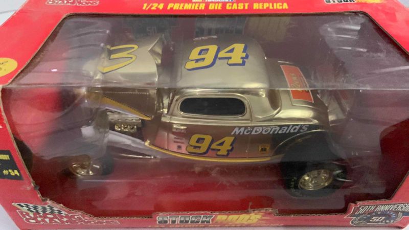 Photo 1 of NASCAR 50TH ANNIVERSARY RACING CHAMPIONS STOCK RODS 1933 FORD HIGHBOY COUPE ISSUE NUMBER 54 1/24 SCALE