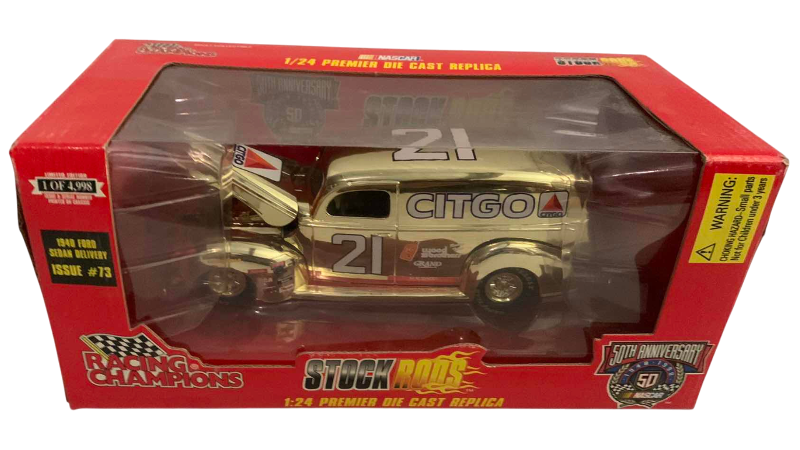 Photo 1 of NASCAR 50TH ANNIVERSARY RACING CHAMPIONS STOCK RODS 1940 FORD SEDAN DELIVERY ISSUE NUMBER 73 1/24 SCALE