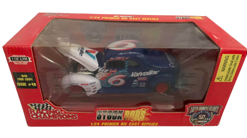 Photo 1 of NASCAR 50TH ANNIVERSARY RACING CHAMPIONS STOCK RODS 1940 FORD COUPE ISSUE NUMBER 40 1/24 SCALE