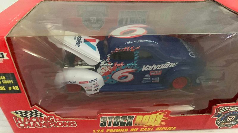 Photo 1 of NASCAR 50TH ANNIVERSARY RACING CHAMPIONS STOCK RODS 1940 FORD COUPE ISSUE NUMBER 40 1/24 SCALE