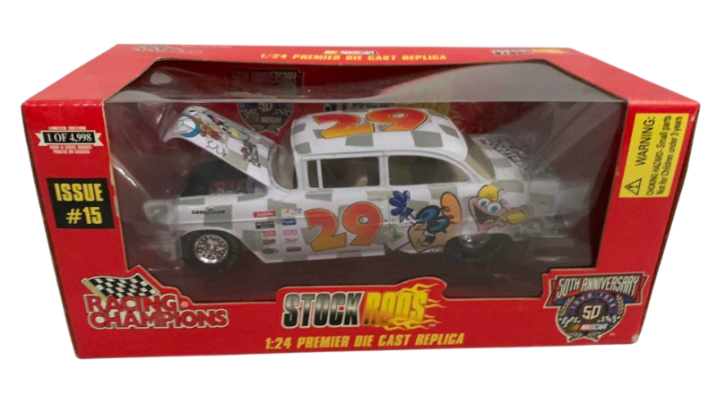 Photo 1 of NASCAR 50TH ANNIVERSARY RACING CHAMPIONS STOCK RODS ISSUE NUMBER 15 1/24 SCALE