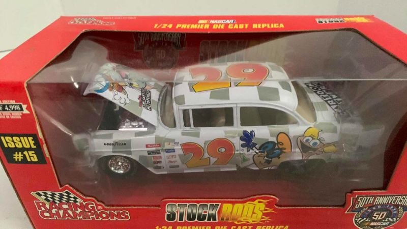 Photo 1 of NASCAR 50TH ANNIVERSARY RACING CHAMPIONS STOCK RODS ISSUE NUMBER 15 1/24 SCALE