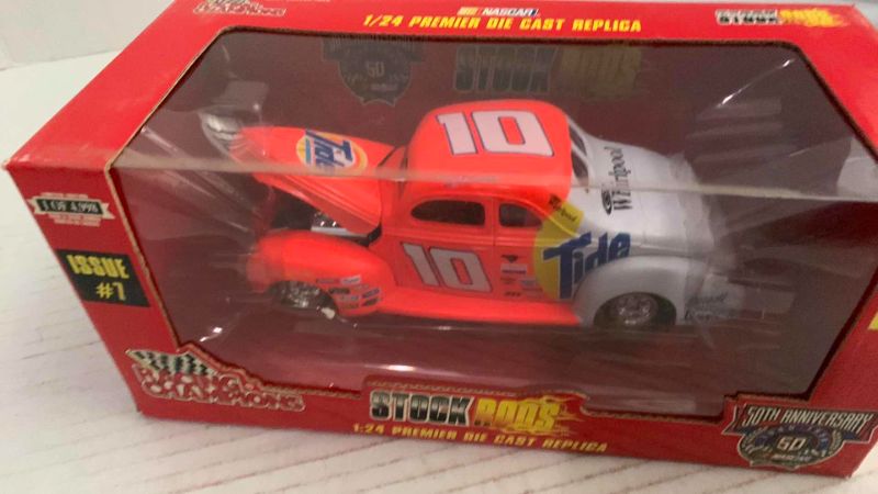 Photo 1 of NASCAR 50TH ANNIVERSARY RACING CHAMPIONS STOCK RODS ISSUE NUMBER SEVEN 1/24 SCALE