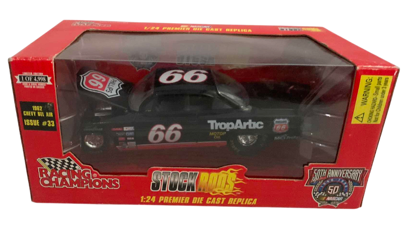 Photo 1 of NASCAR 50TH ANNIVERSARY RACING CHAMPIONS STOCK RODS 1962 CHEVY BELAIR ISSUE ISSUE NUMBER 33 1/24 SCALE
