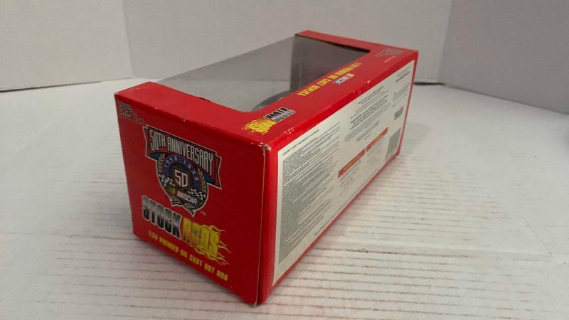 Photo 1 of NASCAR 50TH ANNIVERSARY RACING CHAMPIONS STOCK RODS 1962 CHEVY BELAIR ISSUE ISSUE NUMBER 33 1/24 SCALE