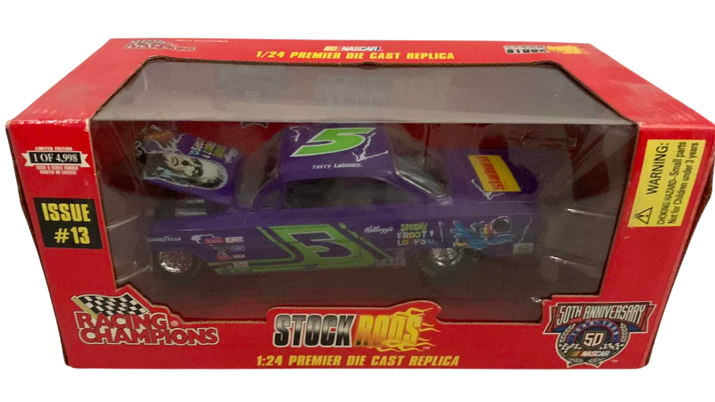 Photo 1 of NASCAR 50TH ANNIVERSARY RACING CHAMPION STOCK RODS FRANKENSTEIN ISSUE NUMBER 13 1/24 SCALE