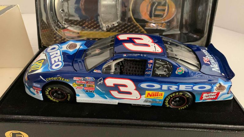 Photo 1 of NASCAR ACTION COLLECTIBLES ELITE SERIES DALE EARNHARDT JUNIOR NUMBER 3 OREO/RITZ, 1/8988