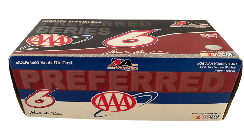 Photo 1 of NASCAR PREFERRED SERIES AUTHENTIC ROUSCH RACING NUMBER 6 MARK MARTIN 2006